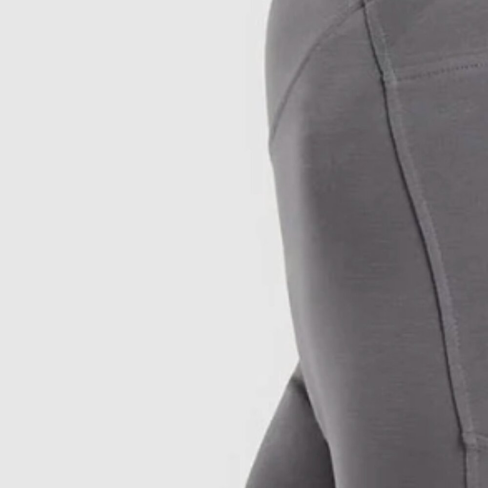 BNWT GYNSHARK Rest Day Bootcut Leggings BRUSHED GREY WITH MATCHING TANK XS - Picture 4 of 14